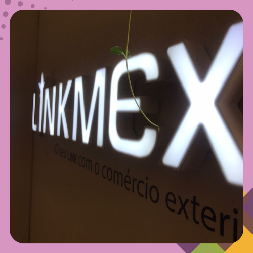 Letra Caixa Face Iluminada - Linkmex